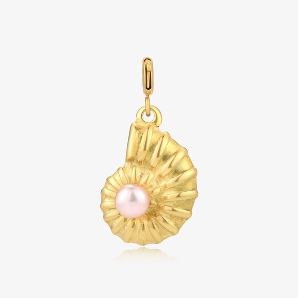 Fresh Water Pearl Sea Collection Detachable Pendants: Starfish,Conch, Seashell - Picture 2 of 4